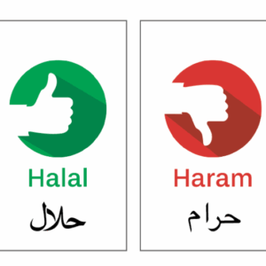 contoh perilaku menghindari makanan dan minuman haram dengan benar