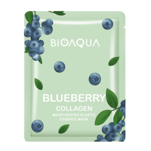 Cek Halal Bioaqua Blueberry Collagen Moisturizing Elastic Essence Mask BPOM