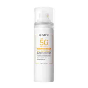 Cek Halal Skintific All Day Light Sunscreen Mist Spf 50 Pa++++ BPOM