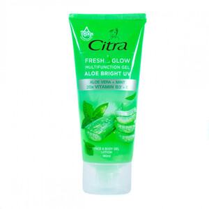 Citra Fresh Glow Aloe Vera + Mint Face & Body Gel Lotion