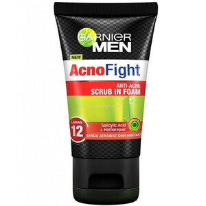 Garnier Men AcnoFight Anti Acne Scrub In Foam