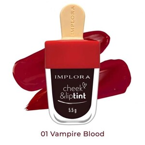 Implora Cheek & Liptint Vampire Blood 01