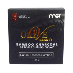Ulive Beauty Bamboo Charcoal Brightening Soap