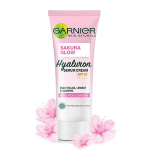 Garnier Skin Naturals Sakura Glow Hyaluron Serum Cream SPF30 PA+++