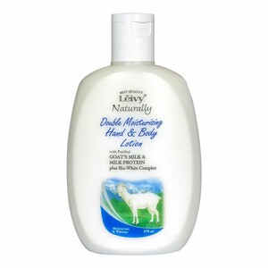 Leivy Naturally Double Moisturising Hand & Body Lotion With Purified Goats Milk & Milk Protein