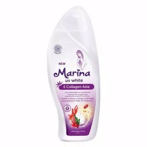 Marina Uv White Hand & Body Lotion E Collagen Asta