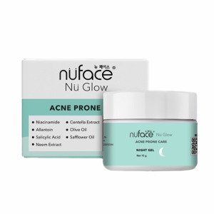 Nuface Nu Glow Acne Prone Care Night Gel