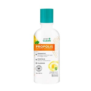 Secretclean Propolis Antiseptic Mouthwash Orange Mint