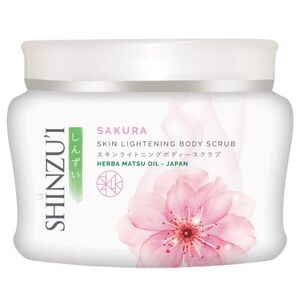 Shinzu`I Skin Lightening Body Scrub With Sakura Extract