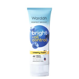 Wardah Perfect Bright Creamy Foam Bright + Oil Control
