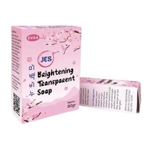 Zusa Jes Brightening Transparent Soap