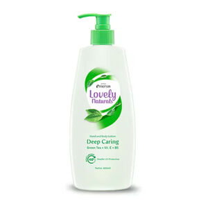 Emeron Lovely Naturals Hand & Body Lotion Deep Caring ( Green Tea + Vit.E + B5)