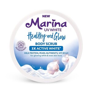 Marina UV White Body Scrub - Healthy & Glow