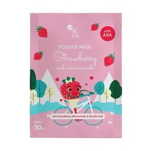 New Syb Powder Mask with Strawberry and Niacinamide