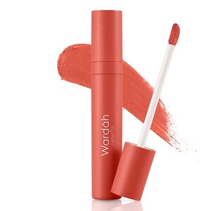 Wardah Colorfit Velvet Matte Lip Mousse 10 Lively Coral