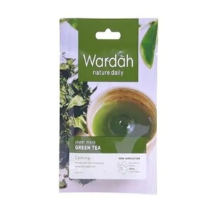 Wardah Nature Daily Sheet Mask Green Tea