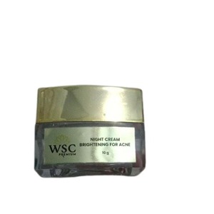 Wsc Premium Night Cream Brightening For Acne