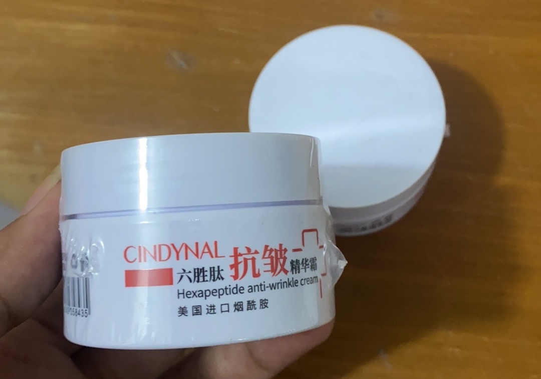 Ampuh Hilangkan Kerutan, Cindynal Hexapeptide Anti Wrinkle Cream Apakah Aman