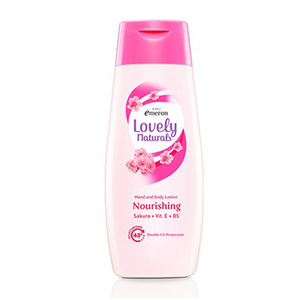 Emeron Lovely Naturals Hand & Body Lotion Nourishing ( Sakura + Vit.E +B5)