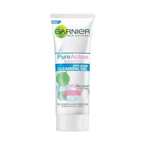 Garnier Skin Naturals Pure Active Sensitive Anti - Acne Cleansing Gel