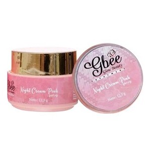 Gbee Night Cream Pink Series With Extract Pomegranate & Aloe Vera