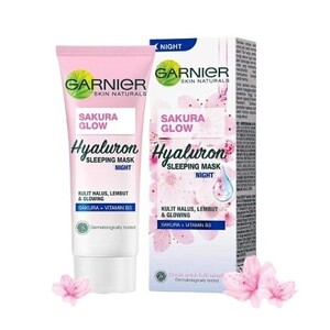 Garnier Skin Naturals Sakura Glow Hyaluron Sleeping Mask Night