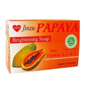 Jinzu New Papaya Brightening Soap With Vitamin A C & E