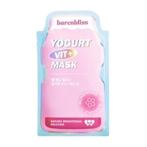 Barenbliss Yogurt Vit+ Mask Sakura Brightening Solution