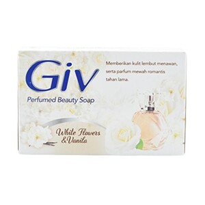 GIV Beauty Soap White Flowers & Vanila (Putih)