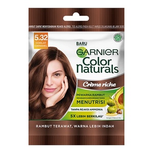 Garnier Color Naturals - Krim Pewarna 5.32 Coklat Caramel