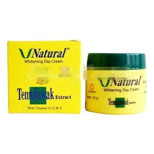 V Natural Whitening Day Cream With Temulawak Extract