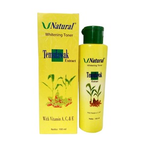 V Natural Whitening Toner With Temulawak Extract