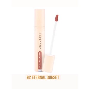 Wardah Colorfit Last All Day Lip Paint 02 Eternal Sunset