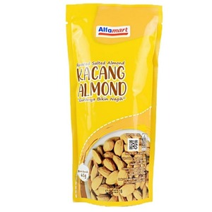 Cek Halal Alfamart Kacang Almond ( Roasted Salted Almond) BPOM