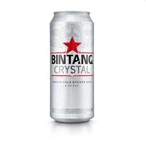Cek Halal Bintang Crystal Bir (Mengandung Alkohol +- 4,3% Vv) BPOM