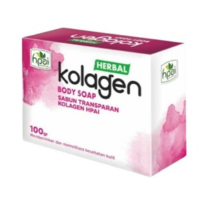 Natural Kolagen Body Soap Sabun Transparan Kolagen