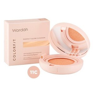 Wardah Colorfit Perfect Glow Cushion 11C Pink Fair