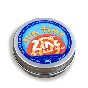 Sun Time Zinc Sunscreen Face & Lip Block Cream
