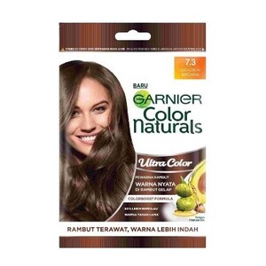 Garnier Color Naturals Ultra Color 7.3 Golden Brown - Gel Pewarna