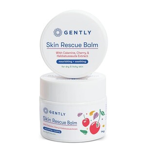Gently Skin Rescue Balm With Calamine, Cherry, & Habbatusauda Extract