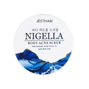 Jestham Nigella Body Acne Scrub With Aha Bha Pha