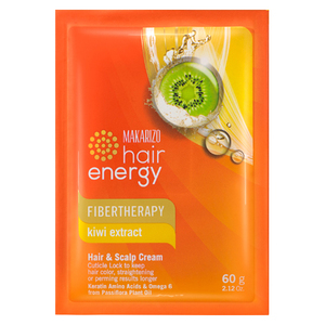 Makarizo Hair Energy Fibertherapy Hair & Scalp Creambath Kiwi Extract