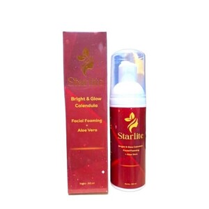 Starlite Bright & Glow Calendula Facial Foaming + Aloe Vera