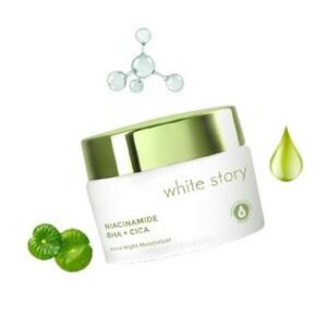White Story Acne Night Moisturizer