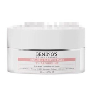 Bening'S by Dr. Oky Pratama Dipl. Aaam Pink Jelly Sleeping Mask