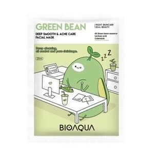Bioaqua Green Bean Deep Smooth & Acne Care Facial Mask