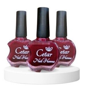 Cetar Nail Henna Kutek Maroon