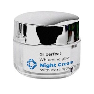 All Perfect Whitening Glow Night Cream With Extra Hydrating Skin