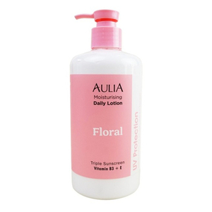 Aulia Moisturising Daily Lotion Triple Sunscreen With Whitening - Floral