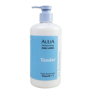 Aulia Moisturising Daily Lotion Triple Sunscreen With Whitening - Tender